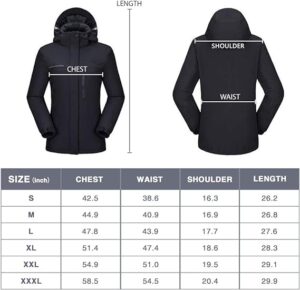 CAMEL CROWN Women’s Mountain Snow Waterproof Ski Jacket 7