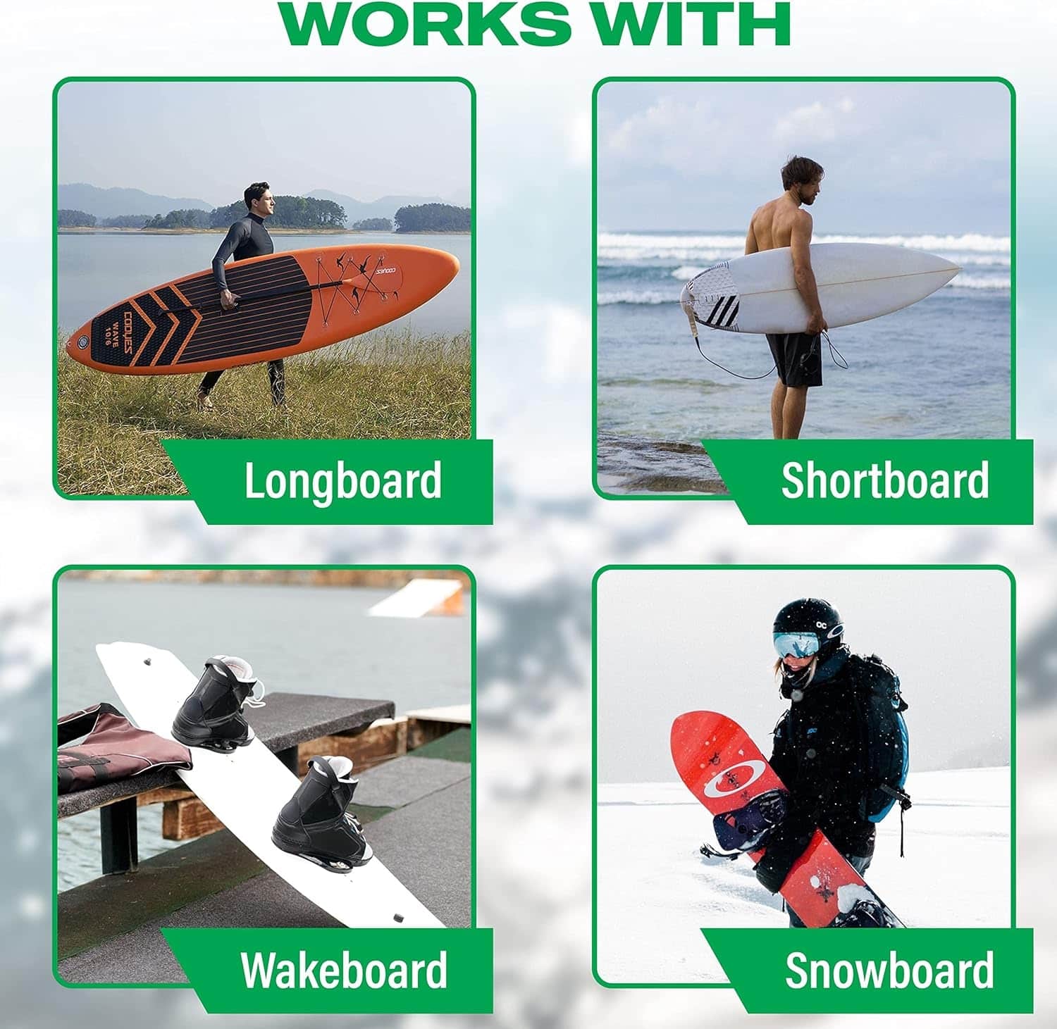 COR Surf Surfboard Wall Rack for Longboards and Shortboards