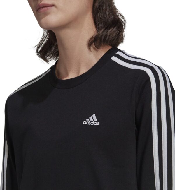 adidas Women's Essentials 3-Stripes Long Sleeve T-Shirt